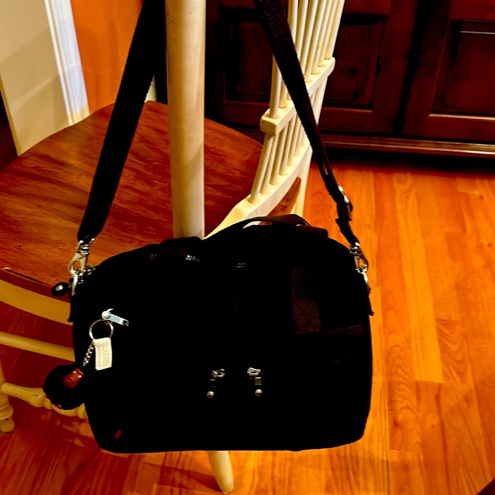 Kipling Black Bag (Shoulder or Crossbody) and Wallet - Picture 3 of 9